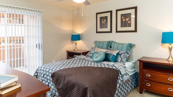 Glass sliding doors at La Reserve Villas in 85737
